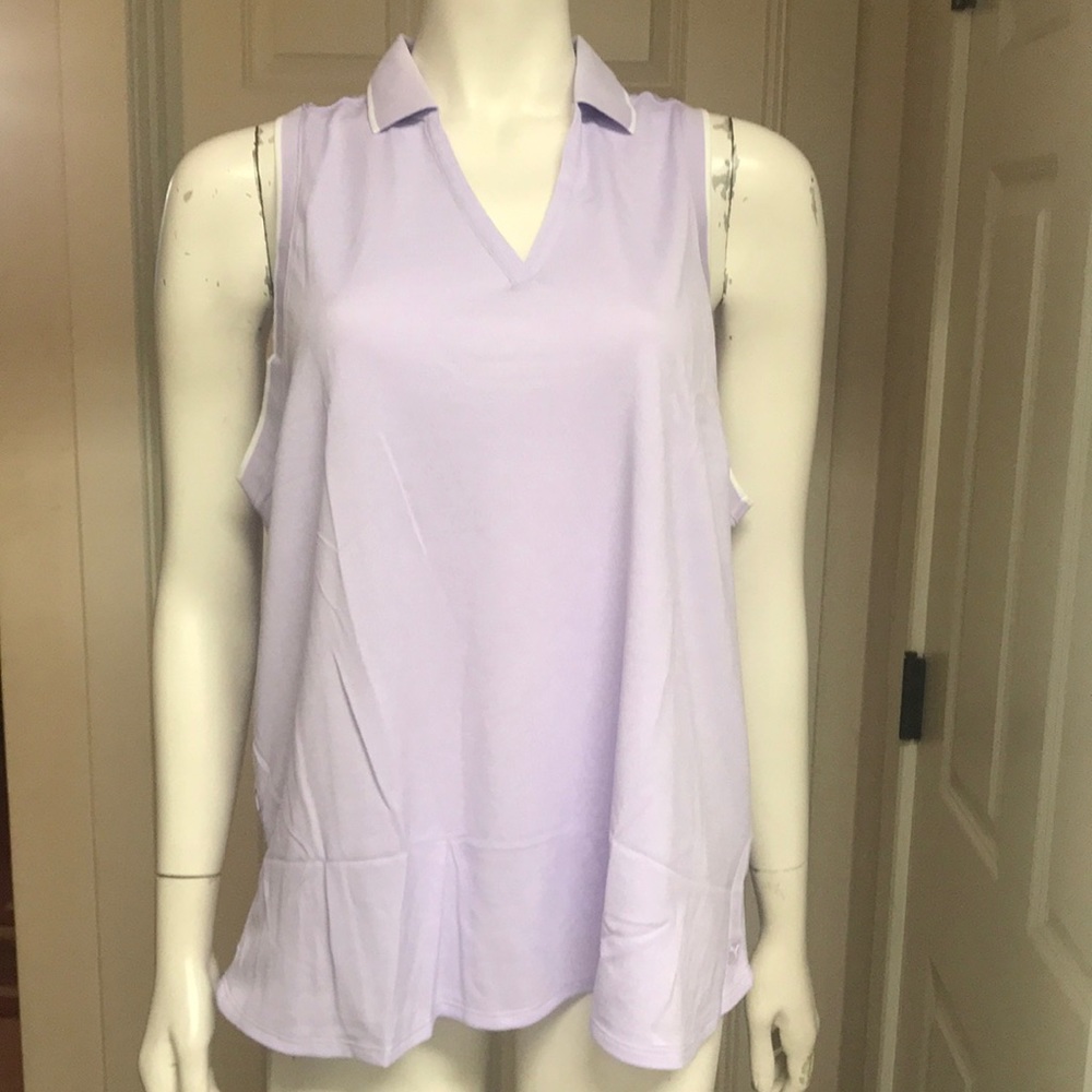 Puma Golf/Tennis/Pickleball Sleeveless Polo, XL, NWT!